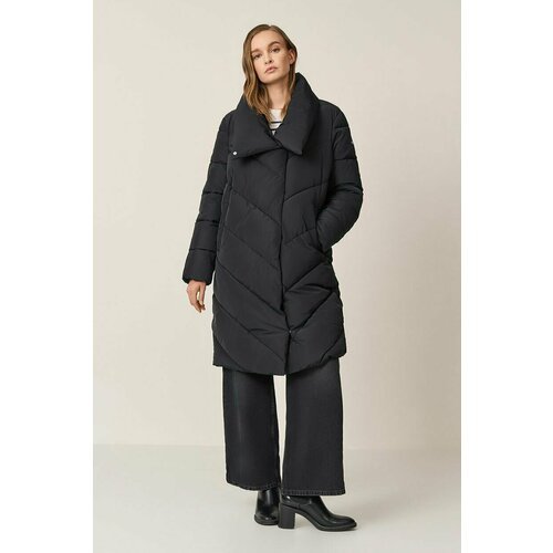 Купить Куртка Baon, размер 52, черный
Утеплённое женское пальто BAON с наклонной стежко...