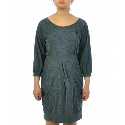 Купить Сарафан Naketano, размер XL, синий, серый
Стильное женское платье с эластичным п...