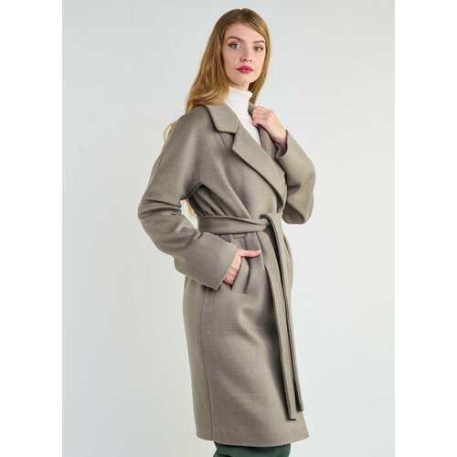 Купить Пальто КАЛЯЕВ, размер 50, фисташковый
Демисезонное женское пальто из смесового т...