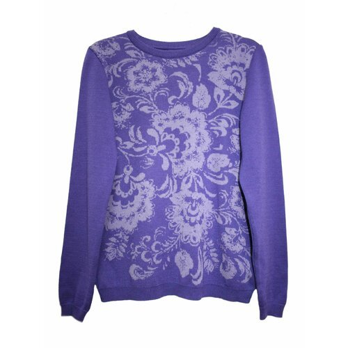 Купить Свитер Тефия, размер 42-44, фиолетовый
Базовая модель - классический свитер с эф...
