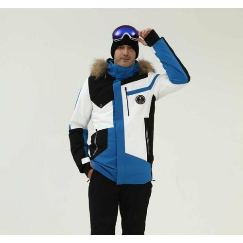 Купить Куртка Agedel, размер 3XL, белый, голубой
Горнолыжная/сноубордическая мужская ку...