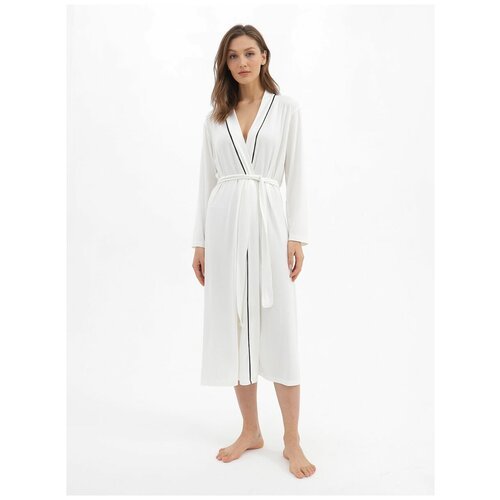 Купить Халат Luisa Moretti, размер XL, бежевый
Женский домашний халат из бамбука, с поя...