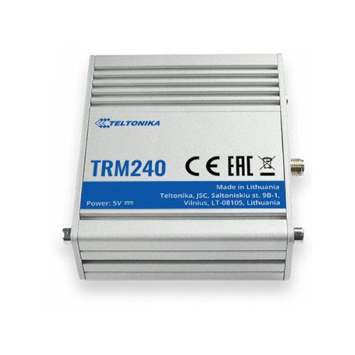 Купить 4G LTE модем Teltonika TRM240 серый
TRM240 вЂ” это промышленный модем USB LTE Ca...