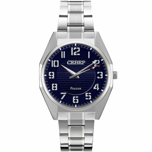 Купить Наручные часы Север Классика AX-E2035-110-175, серебряный, синий
Российская марк...