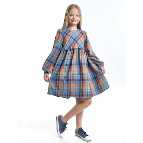 Купить Платье Mini Maxi, размер 140, коралловый, голубой
Платье для девочек Mini Maxi,...