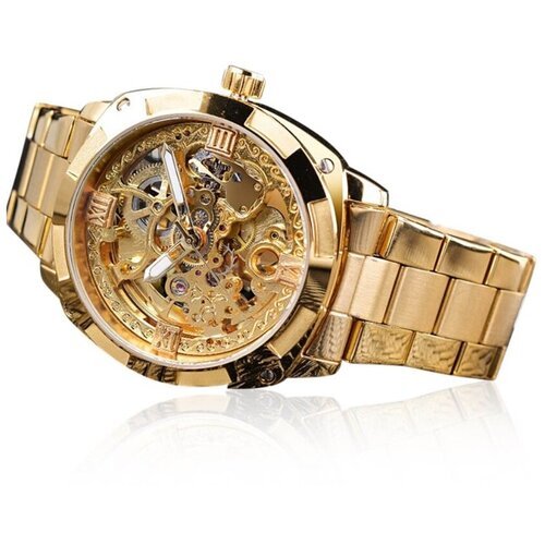 Купить Наручные часы Forsining, золотой
Роскошные мужские наручные часы-скелетоны - это...