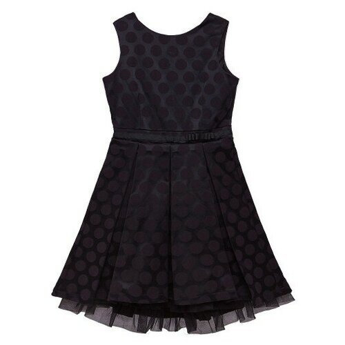 Купить Платье Cookie, размер 152, черный
Элегантное платье чёрного цвета с текстурой в...