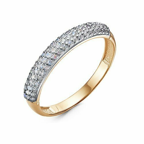 Купить Кольцо Diamant online, золото, 585 проба, фианит, размер 16.5, бесцветный
<p>В н...