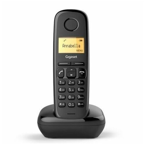 Купить Радиотелефон Gigaset A170 SYS RUS, черный
Общие характеристики:<ul><li>Бренд GIG...
