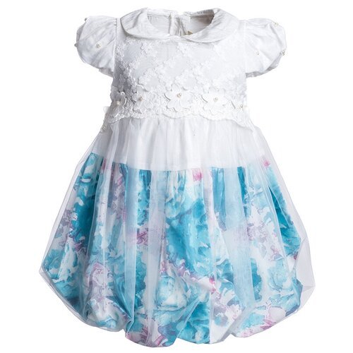 Купить Платье Cascatto, размер 5-6/110-116, голубой
Элегантное детское платье полуприле...