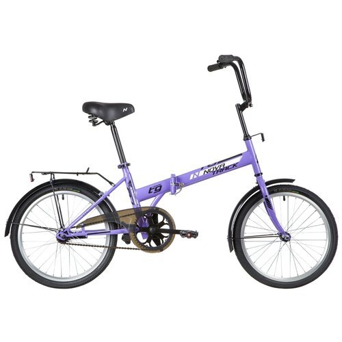 Купить Городской велосипед Novatrack TG-20 Classic 301 NF (2020) фиолетовый 14" (требуе...
