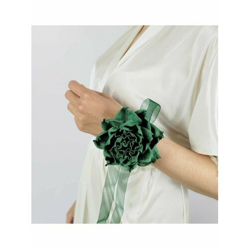 Купить Браслет Milotto, зеленый
Браслет цветок роза на ленте темно-зеленый арт 032 - ст...