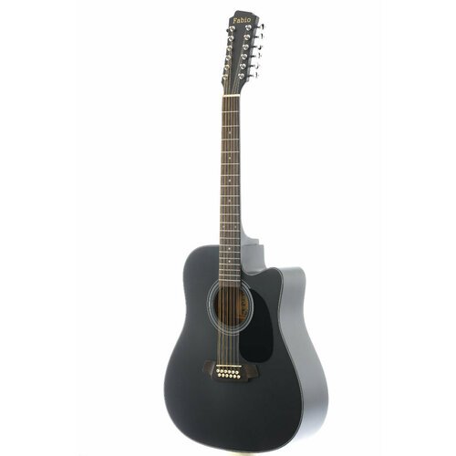 Купить Двенадцатиструнная гитара Fabio FB12 4120 BK / 41"дюйм
В отличии от обычной шест...