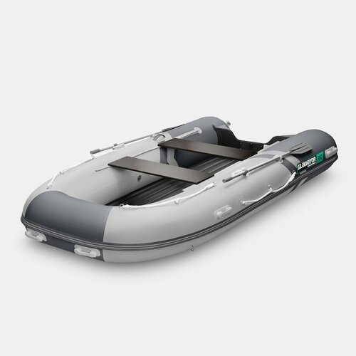 Купить Надувная лодка GLADIATOR E380S светло/темно-серый
<p>Моторные лодки с надувным д...