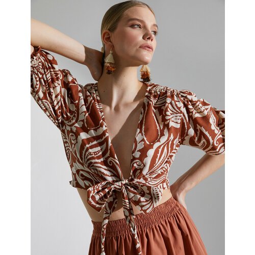 Купить Блуза KOTON, размер 36, коричневый
Koton - это турецкий бренд одежды, который пр...