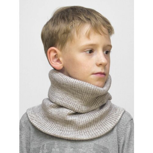 Купить Снуд LanaCaps, вязаный, размер one size, бежевый, серый
Универсальный снуд-шарф...