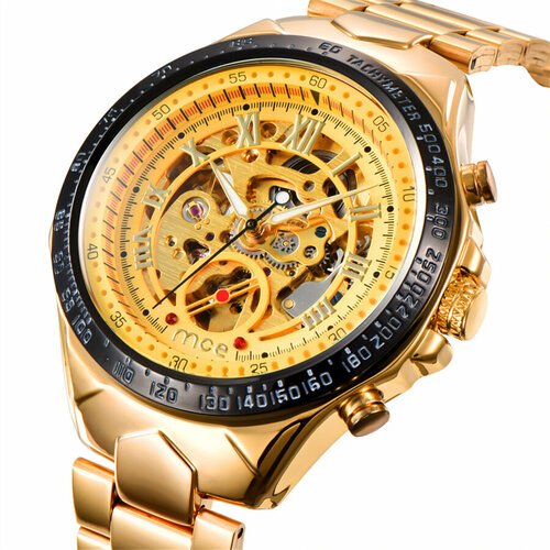 Купить Наручные часы WINNER, золотой
Нержавеющая сталь чехол и ремень делают часы более...