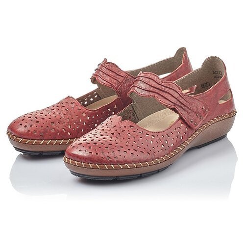 Купить Слиперы Rieker, размер 36, красный, бордовый
Женские туфли от известного бренда...