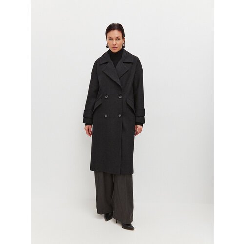 Купить Пальто, размер S, серый
Пальто женское осеннее до +5 тонкое , в составе которой...