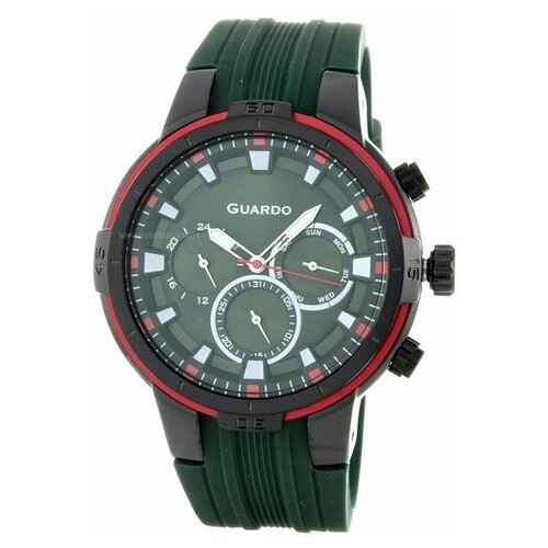 Купить Наручные часы Guardo Box Set, бесцветный
Часы Guardo 11149-6 зеленый бренда Guar...