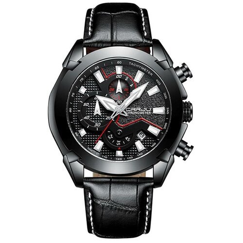 Купить Наручные часы CRRJU, черный
Мужские спортивные наручные часы Crrju Force KJ24011...