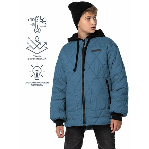 Купить Куртка NIKASTYLE 4м6524, размер 158-80, синий
Куртка демисезонная для мальчика....