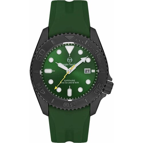 Купить Наручные часы SERGIO TACCHINI, черный, зеленый
Мужские часы. Коллекция Dive Star...