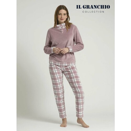 Купить Пижама Il Granchio, размер M, розовый
Домашний женский теплый комплект из кофты...