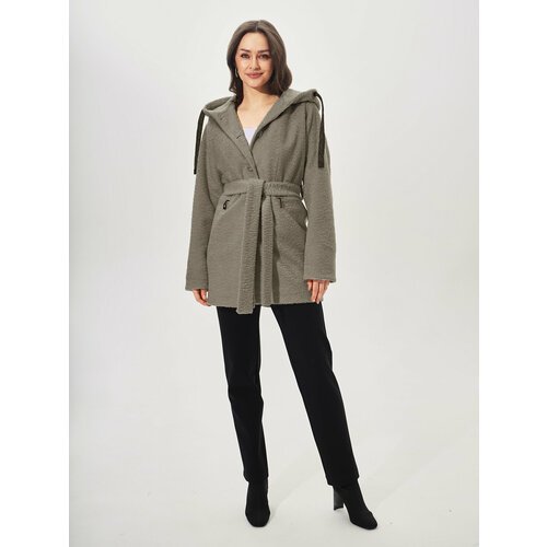 Купить Пальто D'IMMA fashion studio, размер 58, коричневый, серый
Прямое пальто средней...