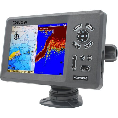 Купить G-navi GPS Плоттер Эхолот KCombo-7
G-navi KCombo-7 - это 7-дюймовый GPS плоттер...