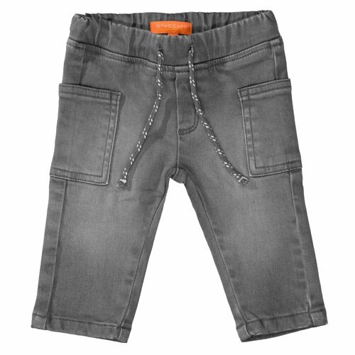 Купить Джинсы Staccato, размер 68, серый
Широкие прямые джинсы с карманами для мальчико...