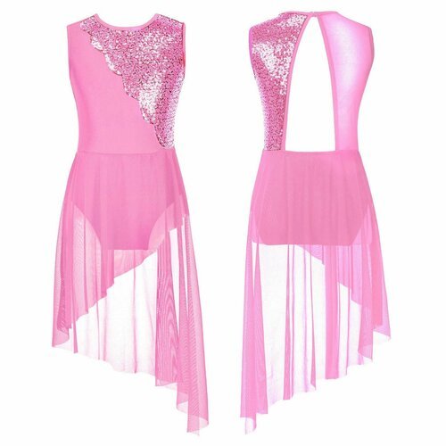 Купить Платье танцевальное, размер 158, розовый
Купальник для выстплений по фигурному к...