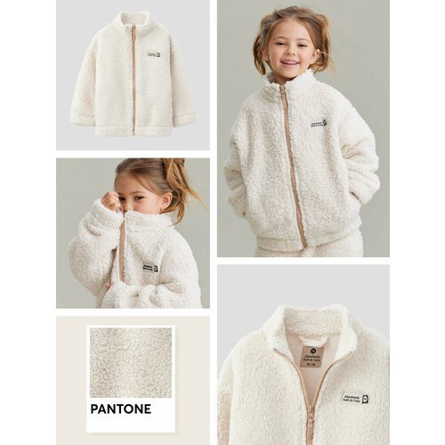 Купить Толстовка Happy Baby 8906200, размер 104-110, белый
Детский флисовый джемпер- ид...
