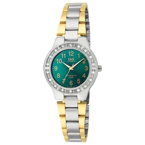Купить Наручные часы Q&Q, зеленый, серебряный
Женские японские наручные часы Q&Q Q691-4...