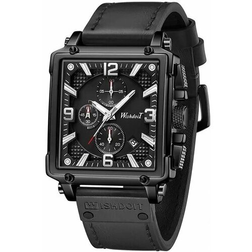 Купить Наручные часы 0031, черный
Квадратные наручные часы WISHDOIT в черном цвете - эт...
