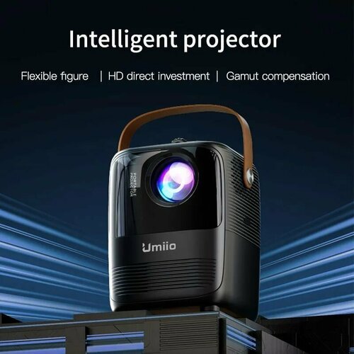 Купить Портативный проектор Umiio A008 , Wi-Fi, Android, TV и с пультом дистанционного...