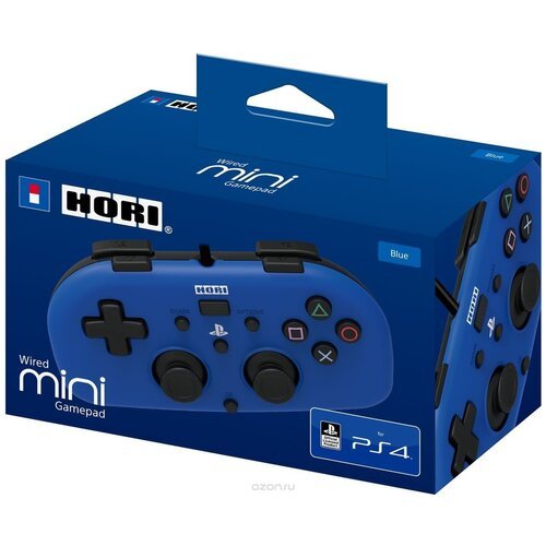 Купить Геймпад HORI Horipad Mini for PS4, blue
<p>Созданный для юных геймеров и официал...