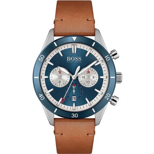 Купить Наручные часы BOSS, синий
<ul><li>Модель 1513860</li><li>Пол мужские </li><li>Га...