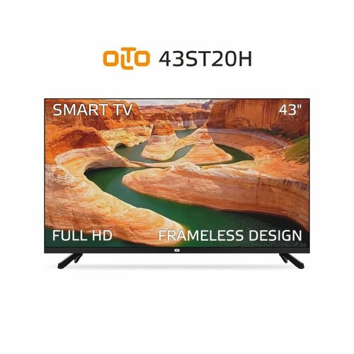 Купить 43" Телевизор Olto 43ST20H 2018, черный
43" (109см), FULL HD 1920x1080, SMART TV...