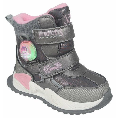 Купить Ботинки Tom&Miki, размер 23, розовый, серый
Зимние утепленные ботинки для девоче...