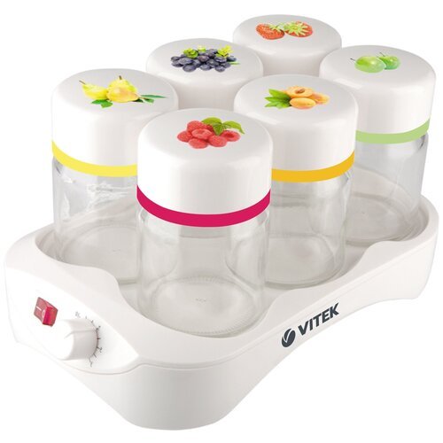 Купить Йогуртница VITEK VT-2600/2601, белый
VITEK VT-2600 W – это йогуртница, которая п...