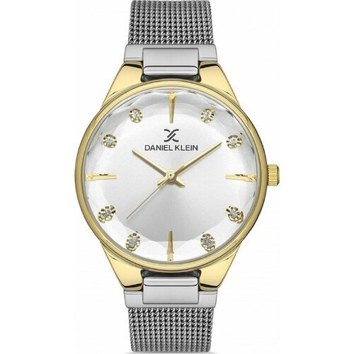 Купить Наручные часы Daniel Klein, белый
Женские кварцевые часы в круглом корпусе на ст...