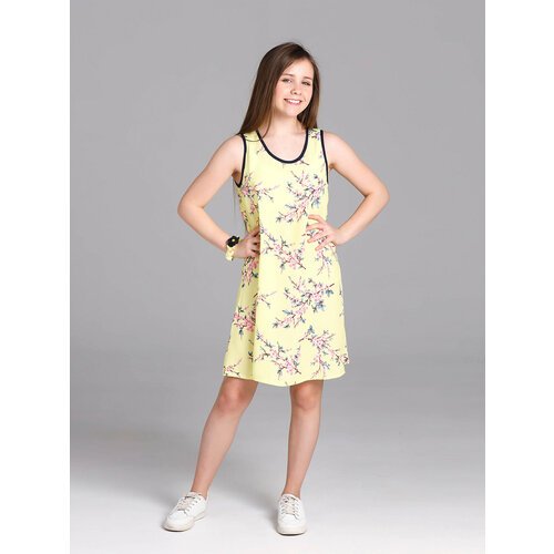 Купить Сарафан Оригинальные платья для девочек, размер 40(152), желтый
Тонкое платье-са...