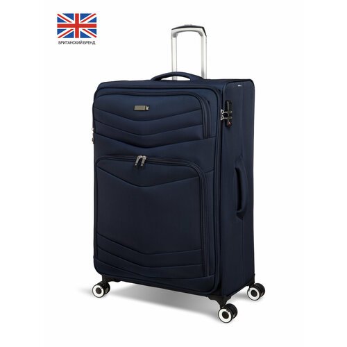 Купить Чемодан IT Luggage, размер L, синий
Стильный и прочный чемодан из текстиля больш...