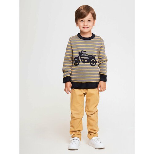 Купить Пуловер , размер 30, серый
Джемпер для мальчика - классический вариант одежды. С...