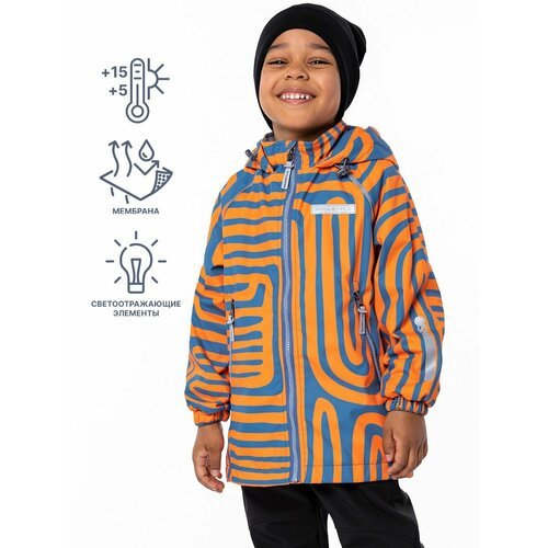 Купить Куртка NIKASTYLE 4л1324, размер 128-64, оранжевый
Ветровка демисезонная для маль...