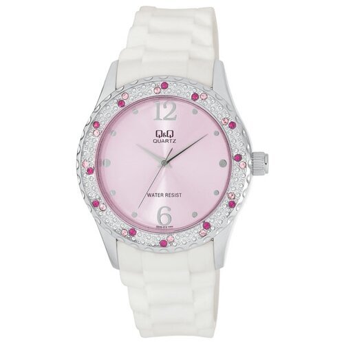 Купить Наручные часы Q&Q, белый, розовый
Женские японские наручные часы Q&Q Q833-312 [Q...