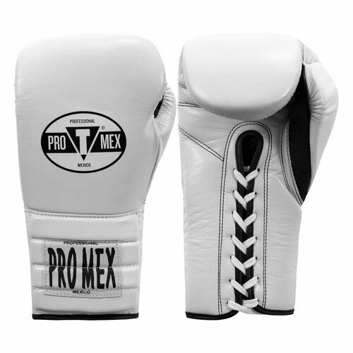 Купить Перчатки боксерские Pro Mex Professional Lace Sparring Gloves V3.0, 16 унций, бе...