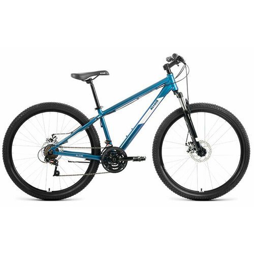 Купить Велосипед Altair AL 27,5 D 21 ск темно-синий/серебро 2022 г 15" RBK22AL27223
<p>...