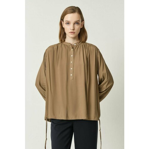 Купить Блуза Baon, размер 44, коричневый
Свободная блузка со сборками подчеркнёт вашу ж...